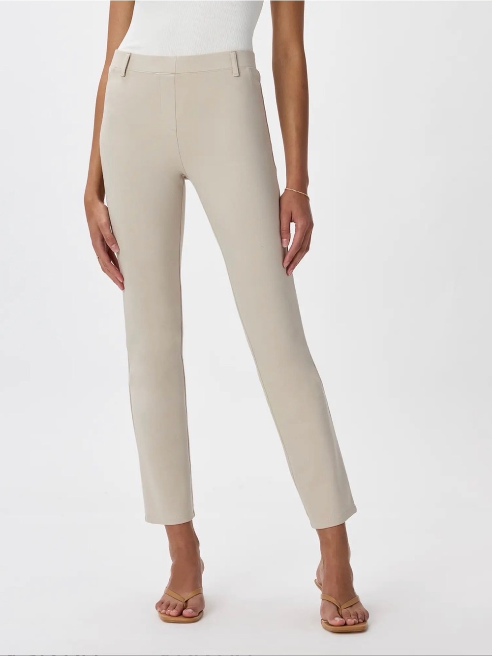 Quince Ultra-Stretch Ponte Straight Leg Pants
